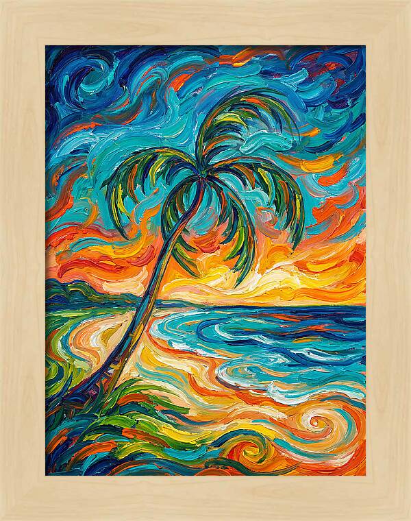 Island Paradise Sunset