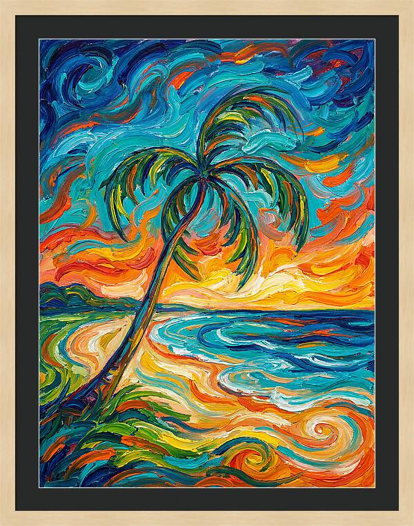 Island Paradise Sunset