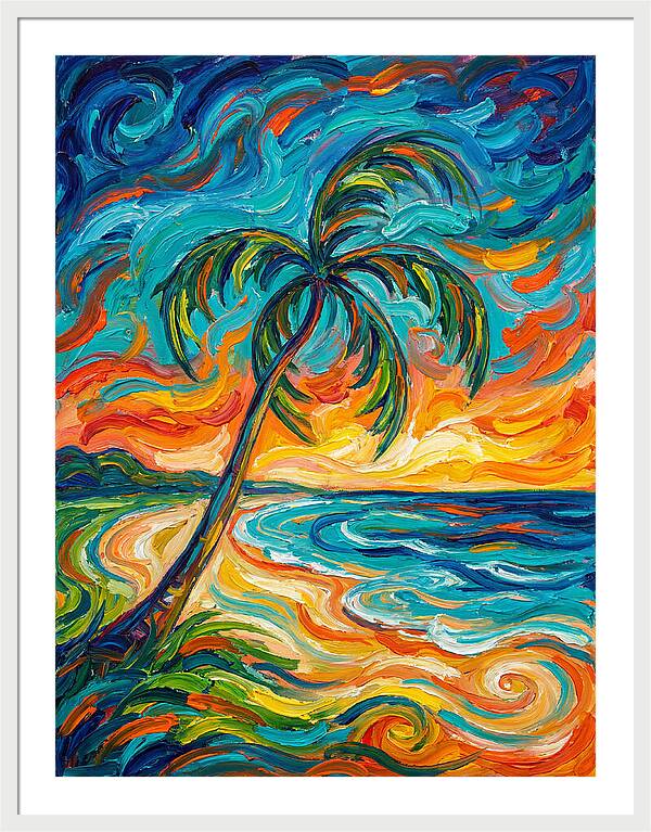 Island Paradise Sunset