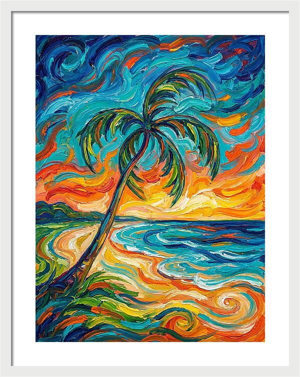 Island Paradise Sunset