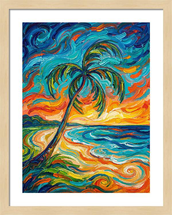Island Paradise Sunset
