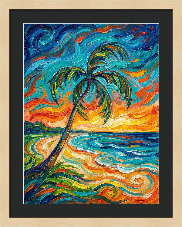 Island Paradise Sunset