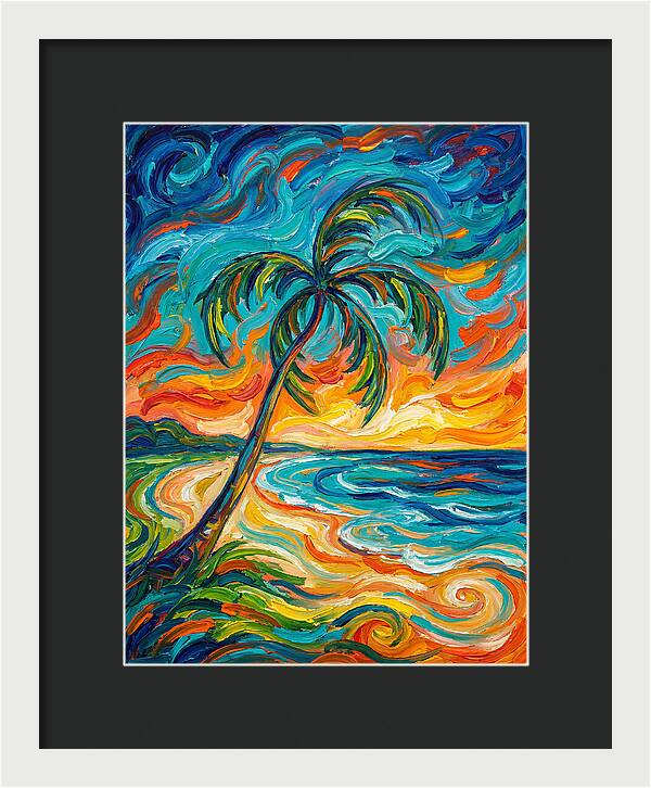 Island Paradise Sunset