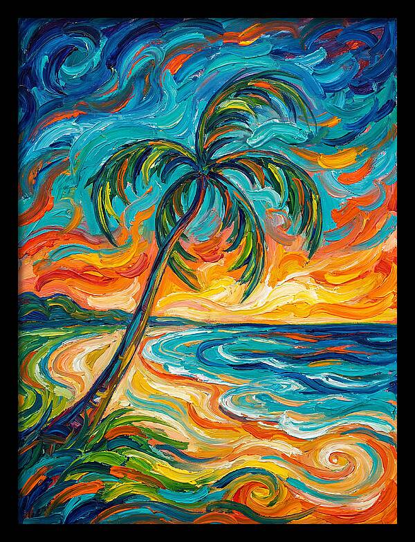 Island Paradise Sunset