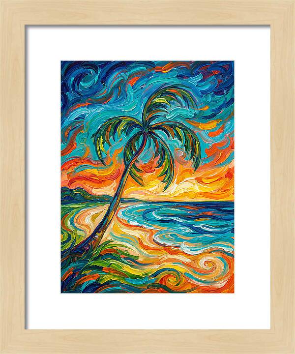 Island Paradise Sunset