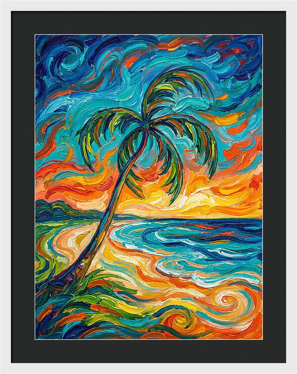 Island Paradise Sunset