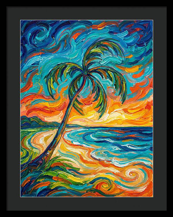 Island Paradise Sunset