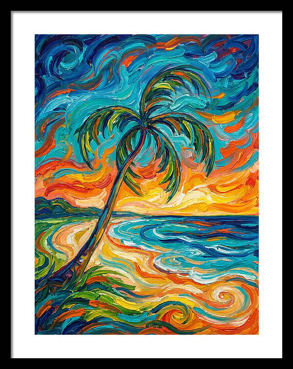 Island Paradise Sunset