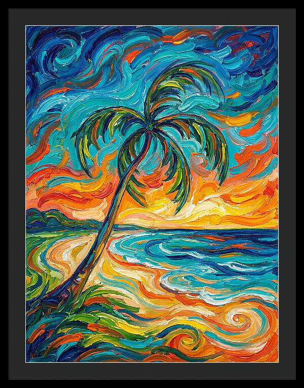 Island Paradise Sunset