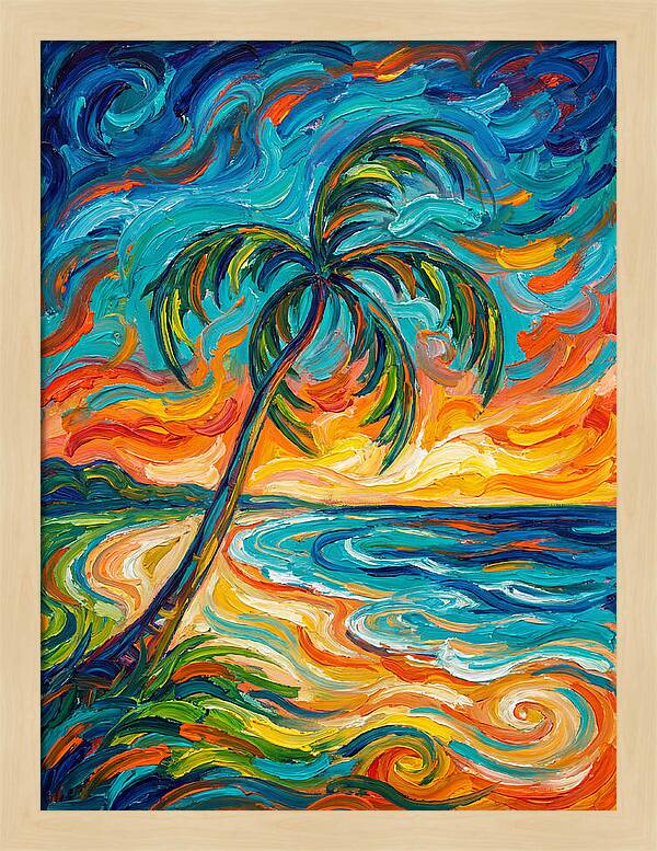 Island Paradise Sunset