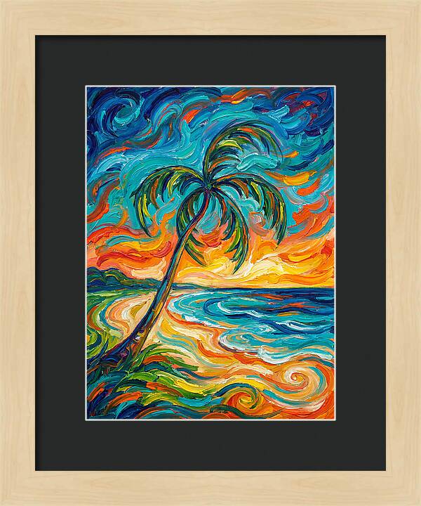 Island Paradise Sunset