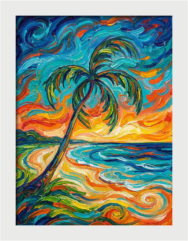 Island Paradise Sunset