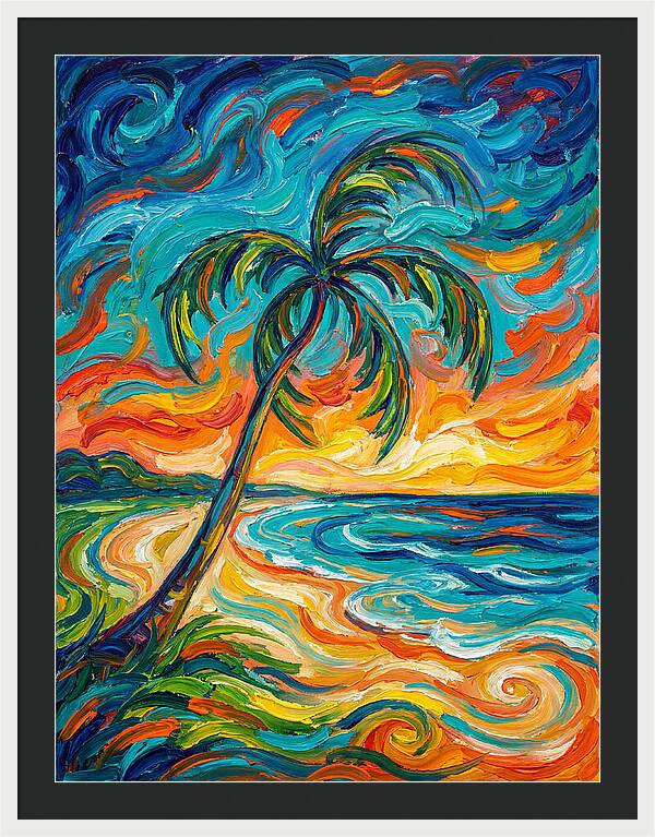 Island Paradise Sunset