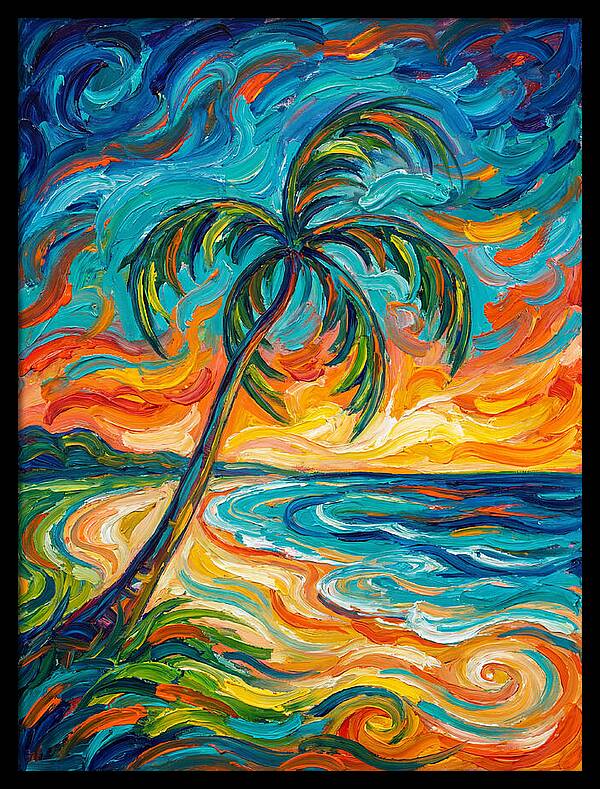 Island Paradise Sunset