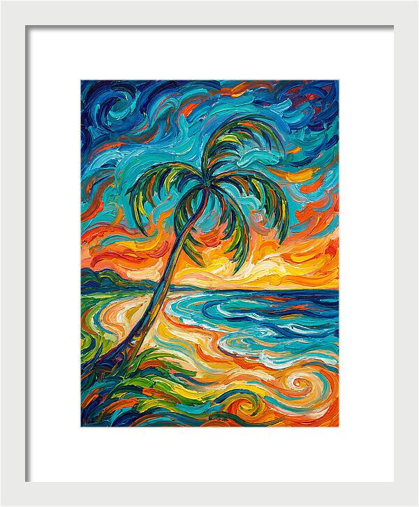 Island Paradise Sunset