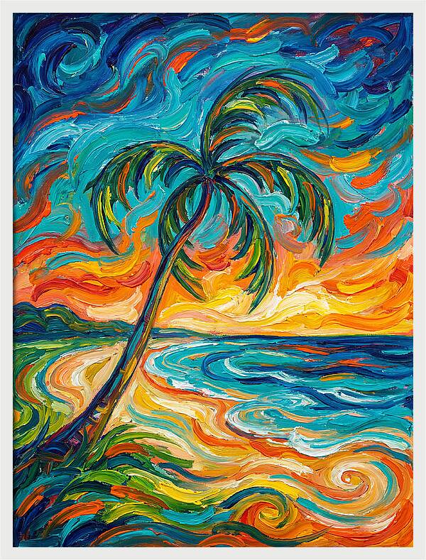 Island Paradise Sunset