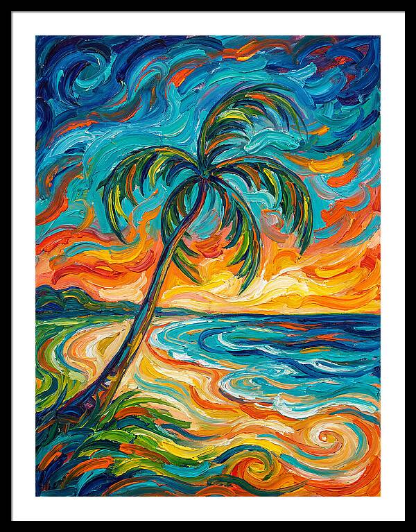 Island Paradise Sunset