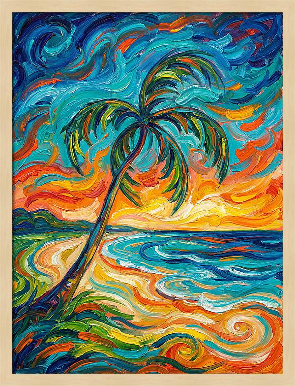 Island Paradise Sunset