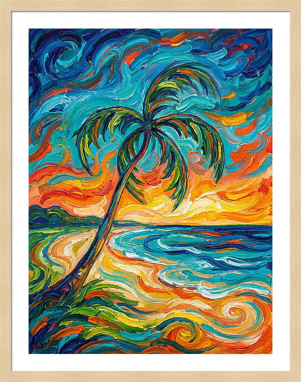 Island Paradise Sunset