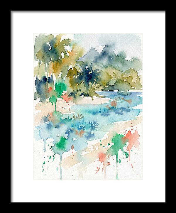 Island Paradise Watercolor