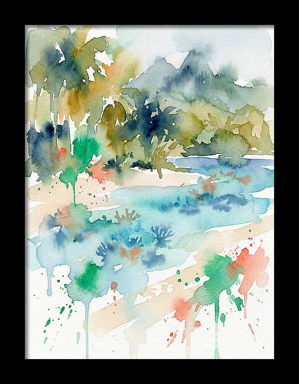 Island Paradise Watercolor