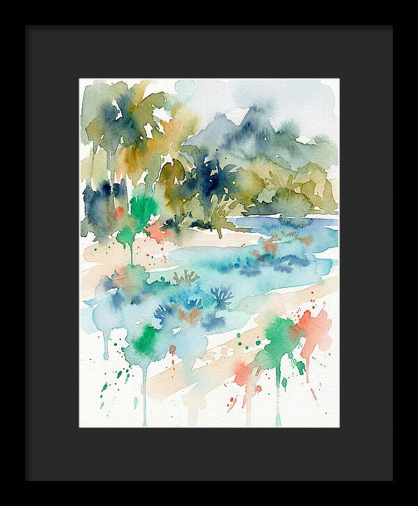 Island Paradise Watercolor