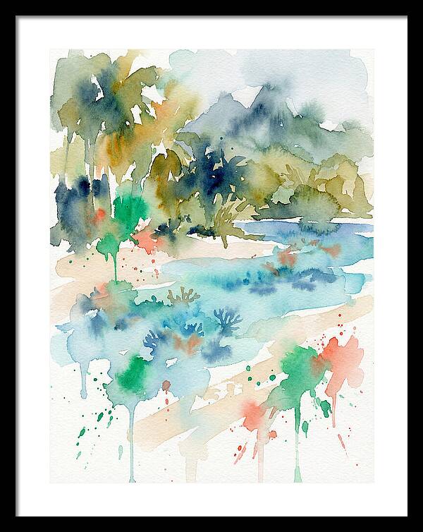 Island Paradise Watercolor