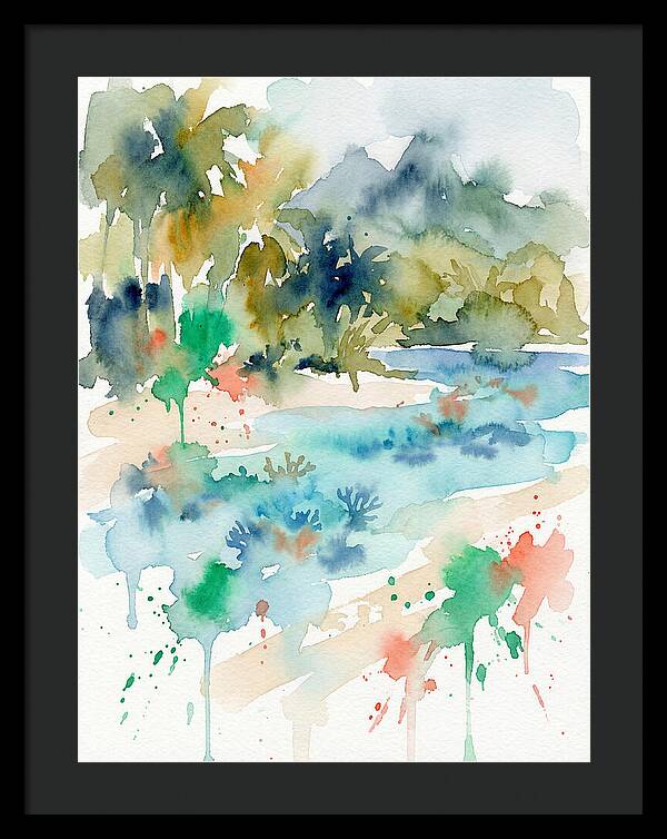 Island Paradise Watercolor