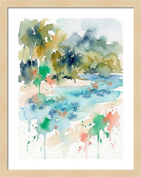 Island Paradise Watercolor