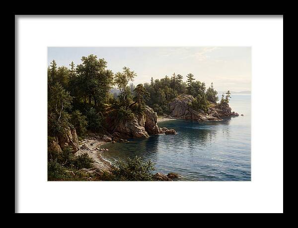 Island Serenity In Realism