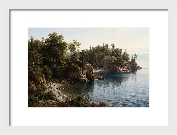 Island Serenity In Realism