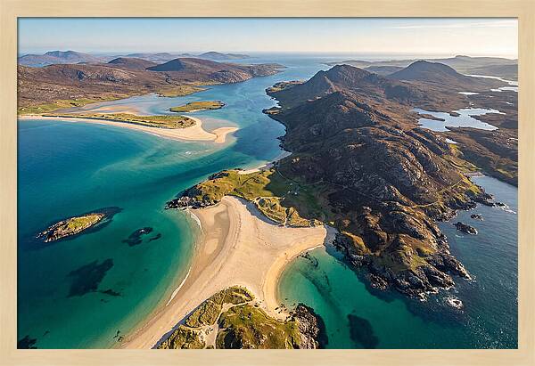 Isle Of Harris Aerial View