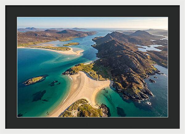 Isle Of Harris Aerial View