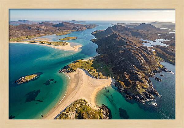Isle Of Harris Aerial View