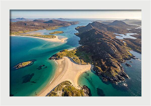 Isle Of Harris Aerial View