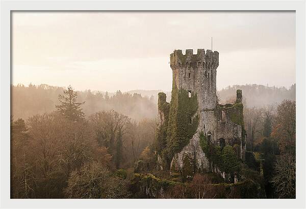 Ivy Covered Castle Tower