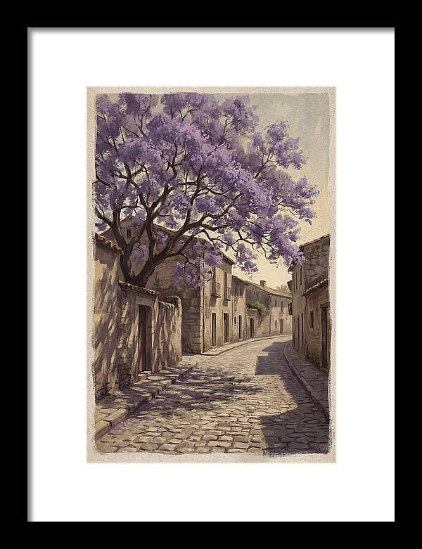 Jacaranda Tree In Full Bloom