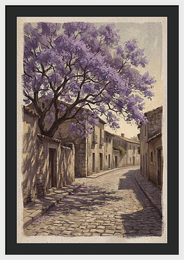 Jacaranda Tree In Full Bloom
