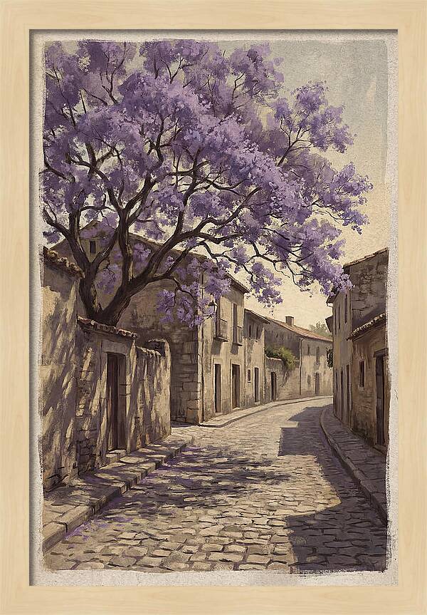 Jacaranda Tree In Full Bloom