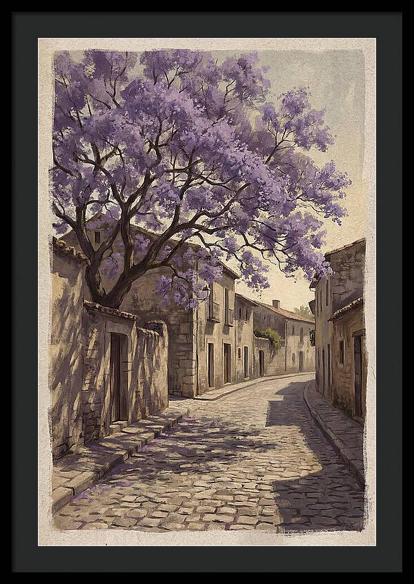 Jacaranda Tree In Full Bloom