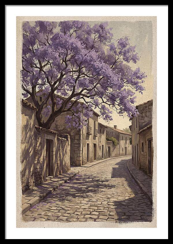 Jacaranda Tree In Full Bloom
