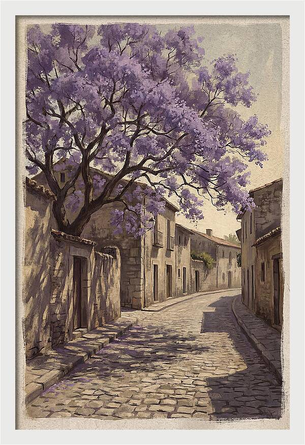 Jacaranda Tree In Full Bloom