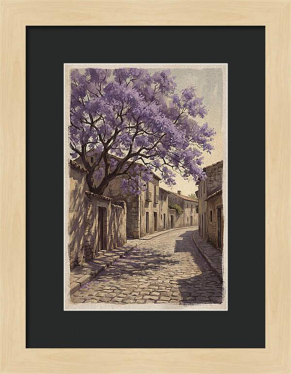 Jacaranda Tree In Full Bloom
