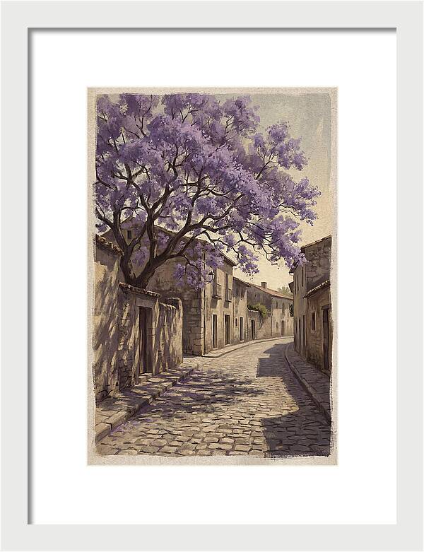 Jacaranda Tree In Full Bloom