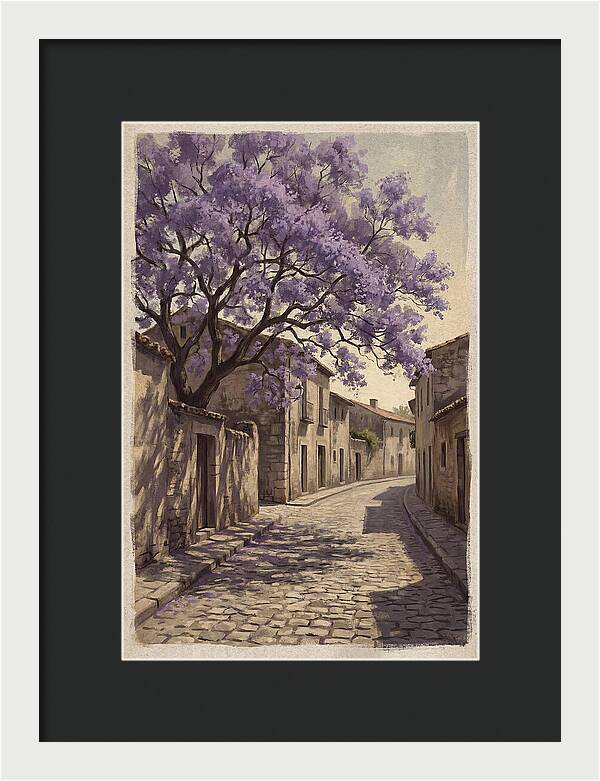 Jacaranda Tree In Full Bloom