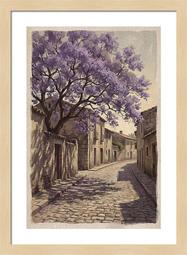 Jacaranda Tree In Full Bloom