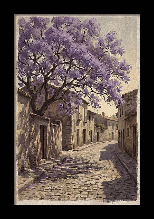 Jacaranda Tree In Full Bloom