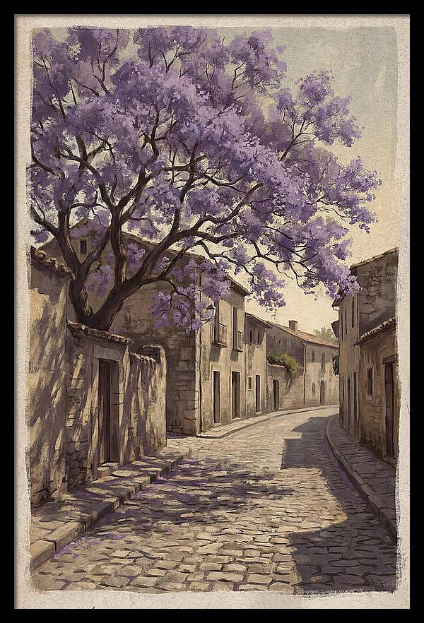 Jacaranda Tree In Full Bloom