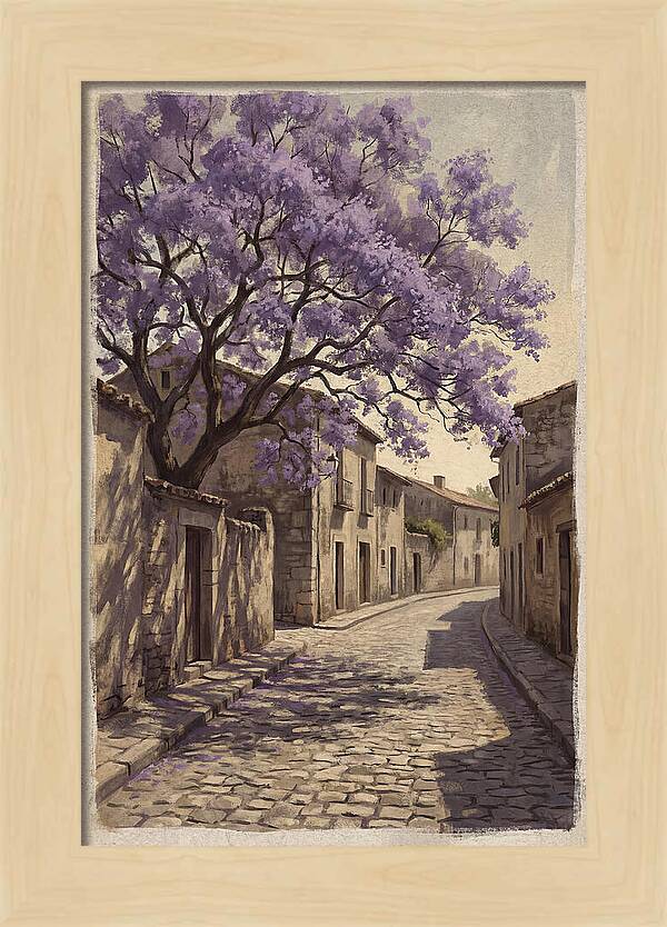 Jacaranda Tree In Full Bloom