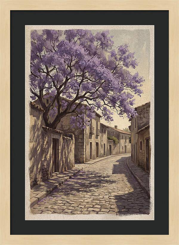 Jacaranda Tree In Full Bloom